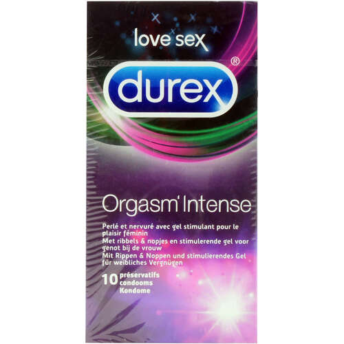 Durex Orgasmic Intense | 10 stuks