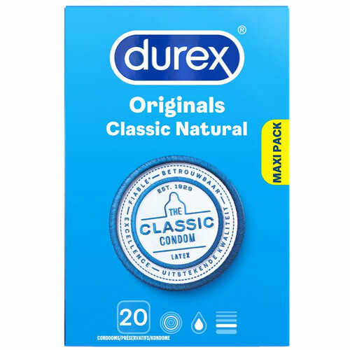 Durex Classic Natural | 20 stuks