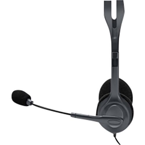 Logitech H111 Stereo Headset - Zwart