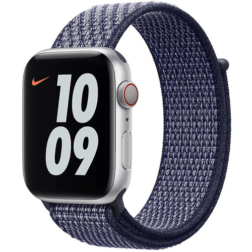 Apple Origineel Nike Sport Loop Apple Watch 44mm / 45mm / 46mm / 49mm Purple Pulse - MGQK3ZM/A