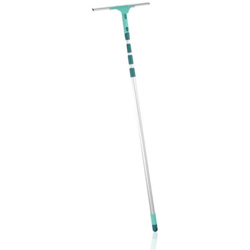 Leifheit 51426 Powerslide Raamwisser Met Telescoopsteel En Microfiber Overtrek 40 Cm